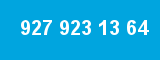 927 923 13 64 927 923 13 64